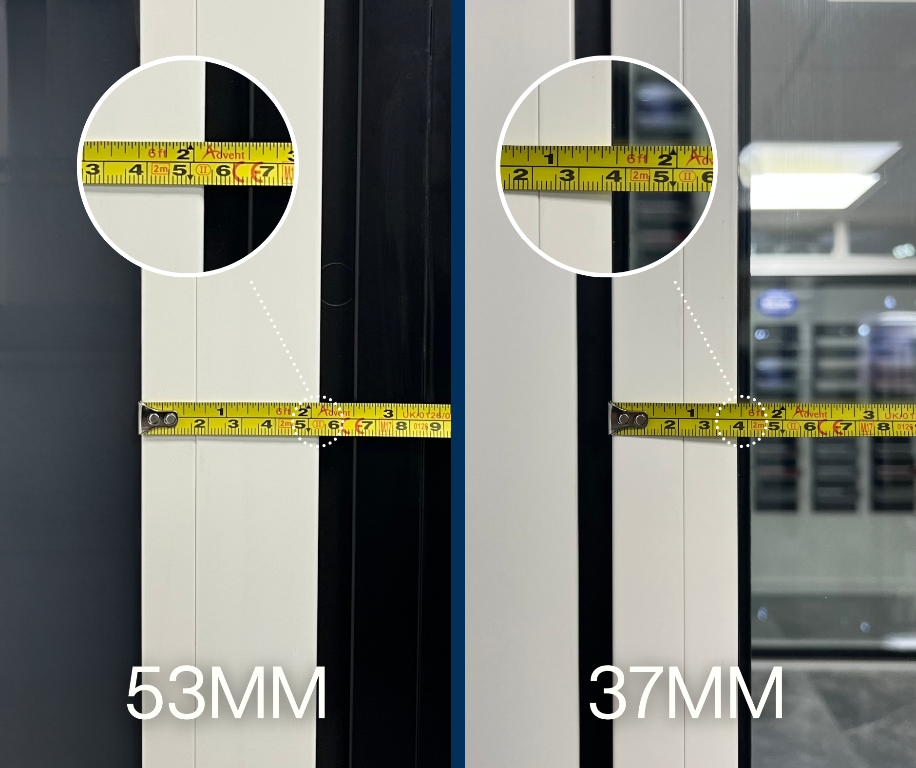 Comparison Between Futura+ Fixed Sash and Futura+ Slimline